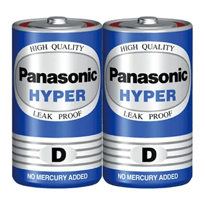 Pin đại Panasonic Hyper D Carbon gói 2 viên