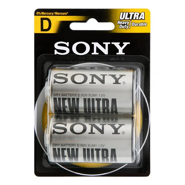Pin đại Sony D Carbon vỉ 2 viên
