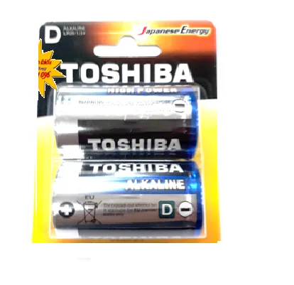 Pin đại Toshiba D vỉ 2 - Pin Phú Quý