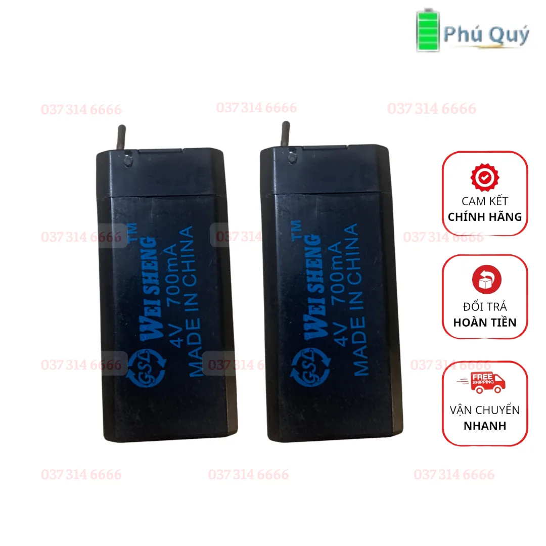 Pin đèn đuổi muỗi Wei Sheng 700mah – Hiệu quả làm sạch muỗi trong nhà bạn - Pin Phú Quý