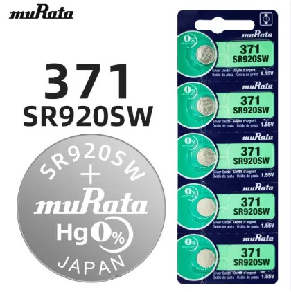Pin đồng hồ MuRata SR920SW _Pin 371 1.55vont Chính hãng made in Japan - Pin Phú Quý