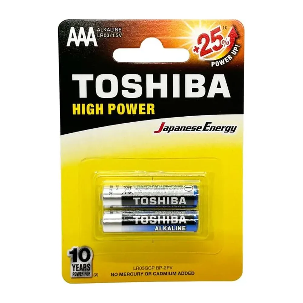 Pin đũa AAA Alkaline Toshiba