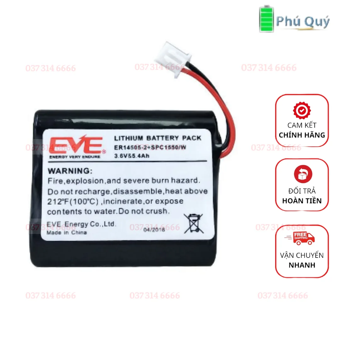 PIN EVE ER14505-2+SPC1550 3.6V - Pin Phú Quý