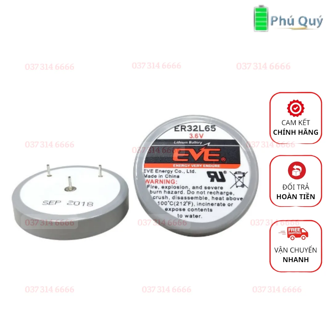 Pin EVE ER32L65 lithium 3.6V - Pin Phú Quý