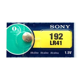 Pin LR41 192 Sony AG3 vỉ 1 viên