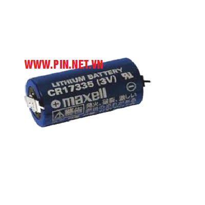 Pin Maxell CR17335 Lithium 3v Size 2/3A 1800mAh Made In Japan - Pin Phú Quý