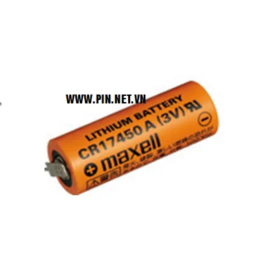 Pin Maxell CR17450 Lithium 3v Size 4/5A 2600mAh Made In Japan - Pin Phú Quý