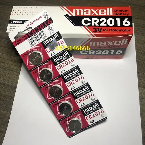 pin maxell cr2016