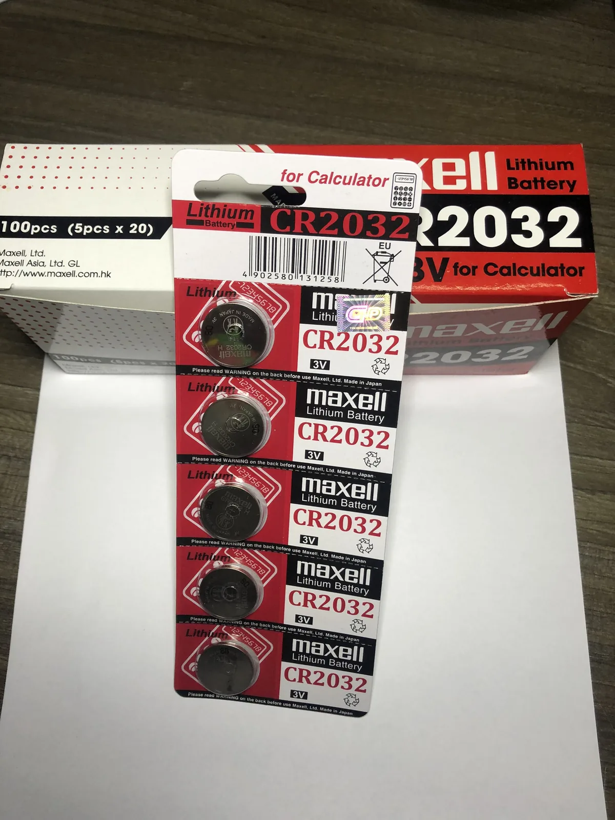 pin maxell cr2032 chính hãng