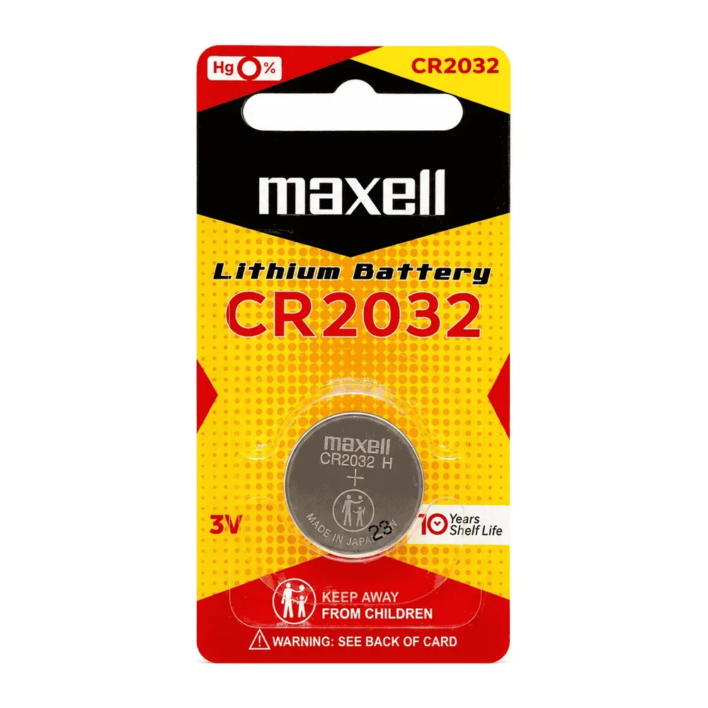 pin maxell cr2032