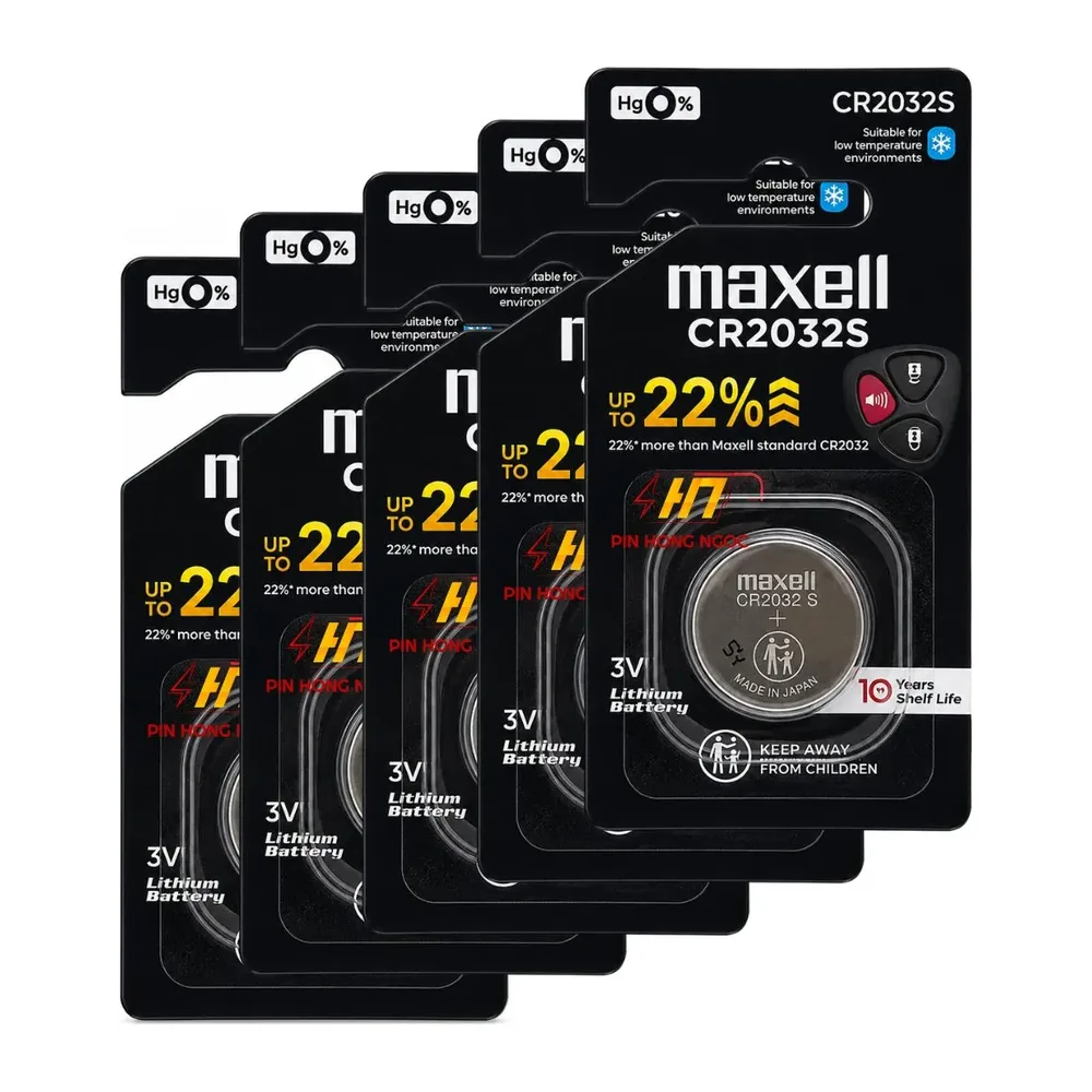 Pin Maxell CR2032S 3V Chính Hãng Nhật Bản