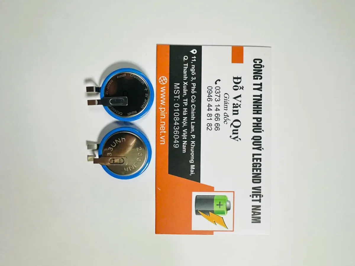pin maxell Cr2450H 3v