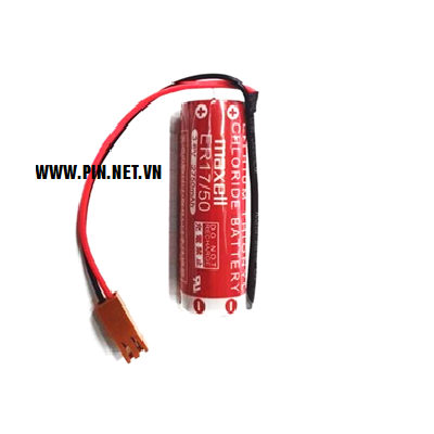 Pin Maxell ER17/50 Lithium 3.6v Size A 2750mAh Made In Japan - Pin Phú Quý