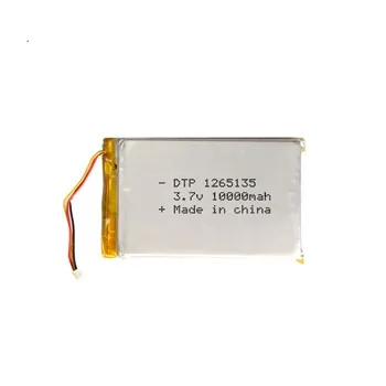 Pin sạc 3,7v Lithium Li-polymer 1265135 – 10000mAh (13mmx66mmx138mm) có mạch sẳn| ĐANG CÒN HÀNG - Pin Phú Quý