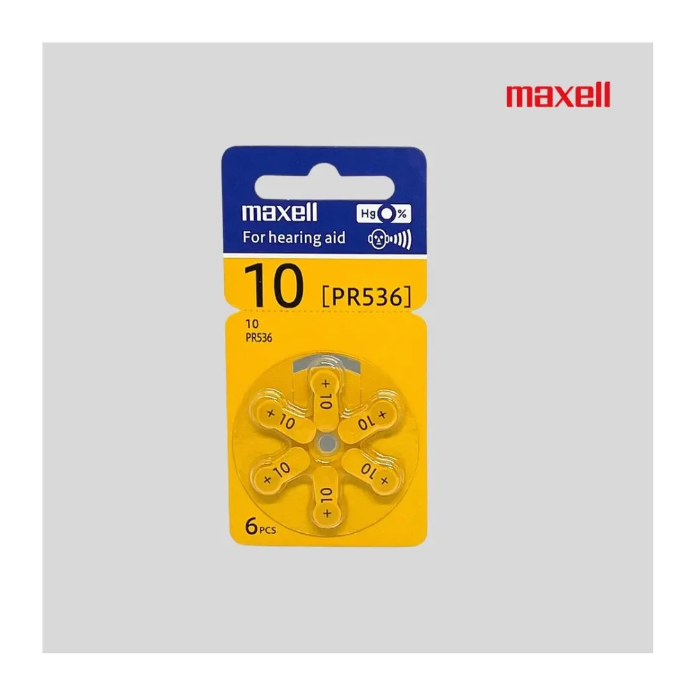 Pin Maxell PR536(10) chính hãng vỉ 6 viên