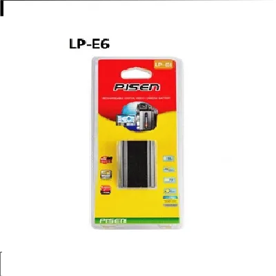 Pin máy ảnh Pisen với máy ảnh Canon  LP-E6 - Pin Phú Quý
