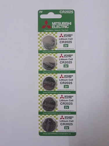 pin cr2025 mitsubishi 3v