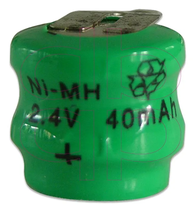 Pin Ni-MH 2.4V 40mAh - Pin Phú Quý
