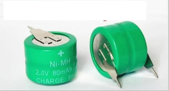 Pin Ni-MH 2.4V 80mAh - Pin Phú Quý