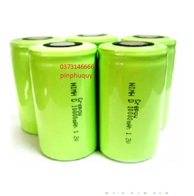 Pin sạc công nghiệp size D 1.2v Nimh D10000mah - Pin Phú Quý