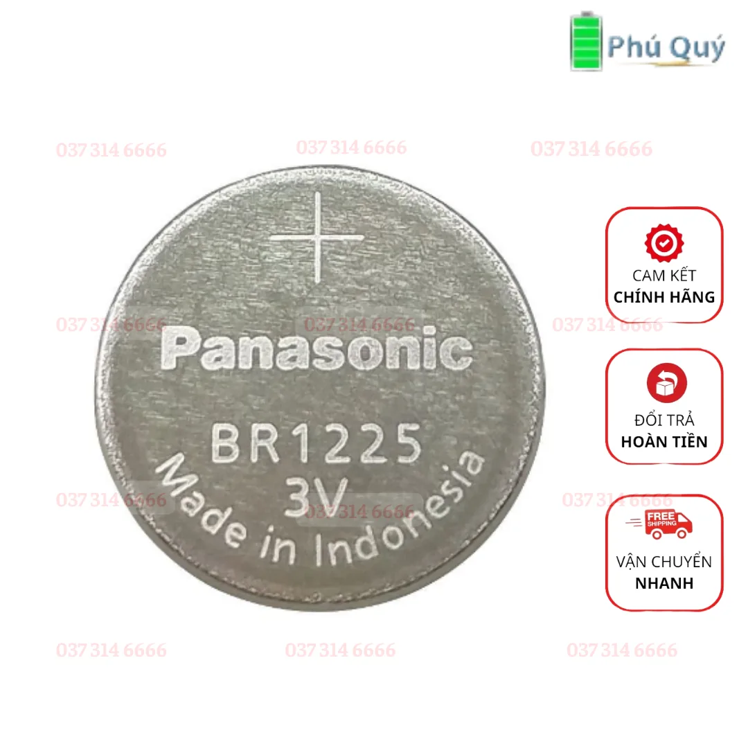 Pin Panasonic BR1225/BN 3V - Pin Phú Quý