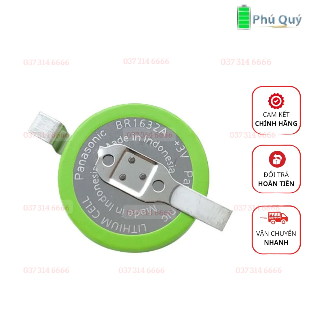 Pin Panasonic BR1632A - Pin Phú Quý