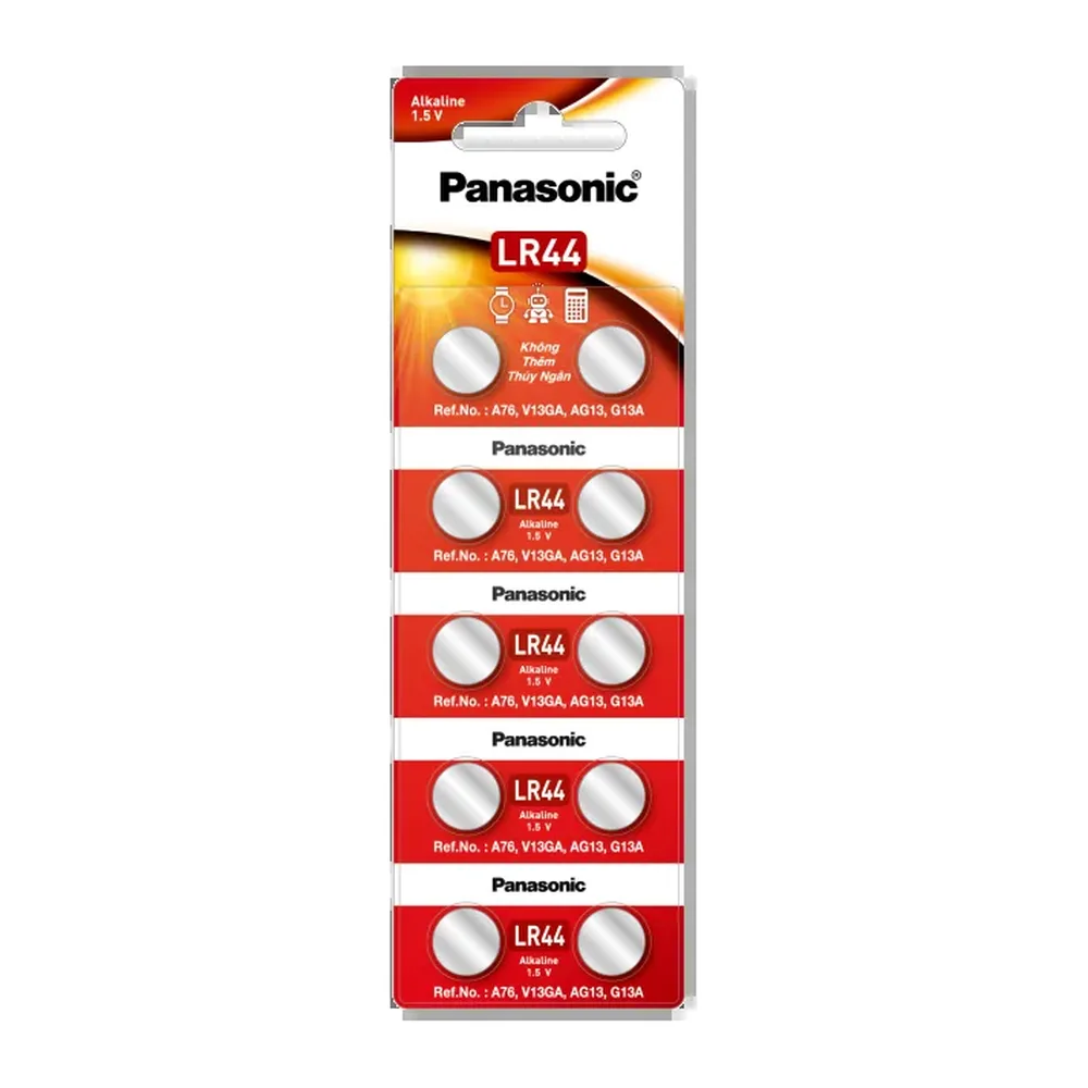 Pin cúc áo Panasonic LR44-A76-SR44-AG13-CA18