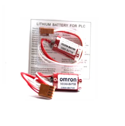 PIN PLC OMRON 3G2A9-BAT08 LITHIUM 3.6V SIZE 2/3A CHÍNH HÃNG MADE IN JAPAN - Pin Phú Quý
