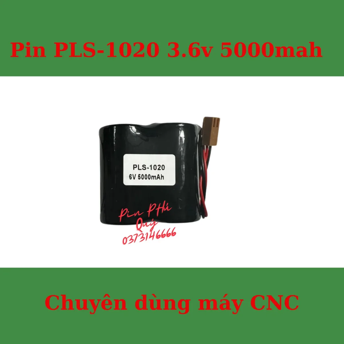 Pin PLS-1020 3.6V 5000mah - Pin Phú Quý
