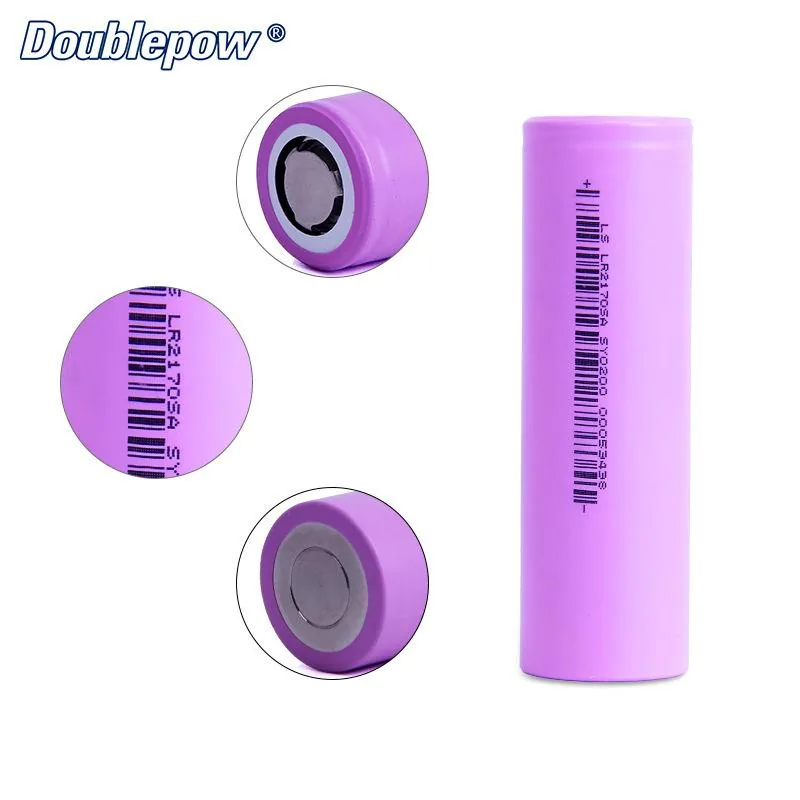 pin sạc Lithium 21700 Doublepow 3.7V 4000mAh