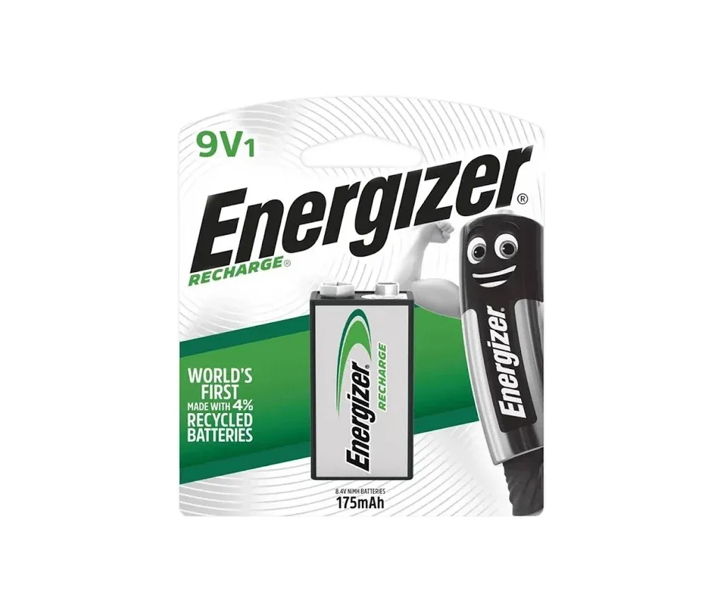 Pin sạc 9V Energizer 175 mAh vỉ 1 viên - Pin Phú Quý