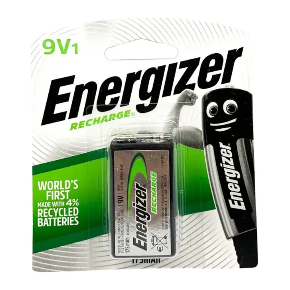 Pin sạc 9V Energizer 175 mAh vỉ 1 viên