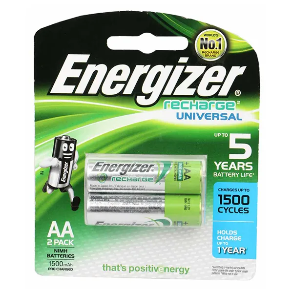 Pin sạc AA Energizer 1500mAh vỉ 2 viên