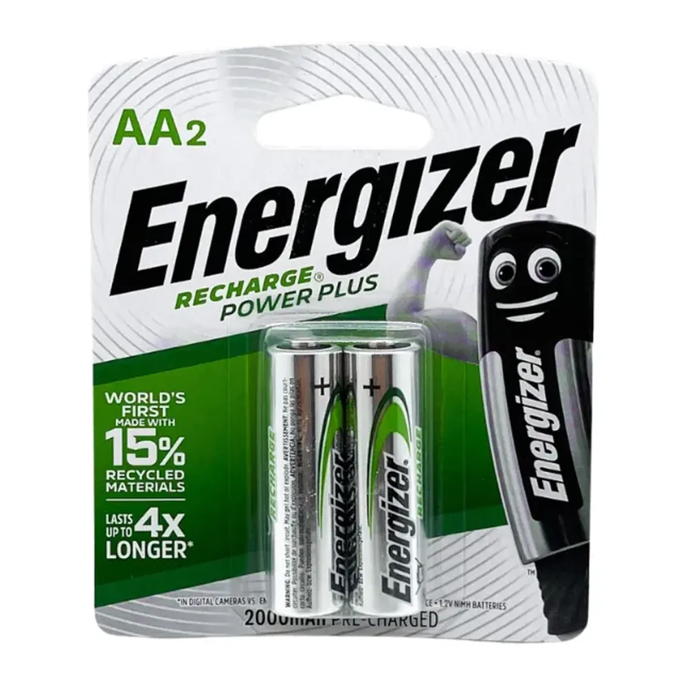 Pin sạc AA Energizer 2000 mAh vỉ 2 viên