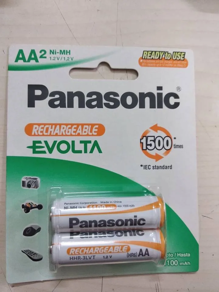 Pin sạc AA Panasonic Evolta Rechargeable - Pin Phú Quý