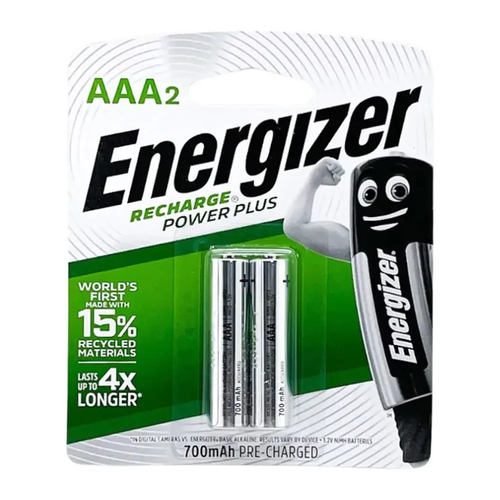 Pin sạc AAA Energizer 700 mAh vỉ 2 viên