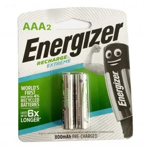 Pin sạc AAA Energizer 800 mAh vỉ 2 viên - Pin Phú Quý