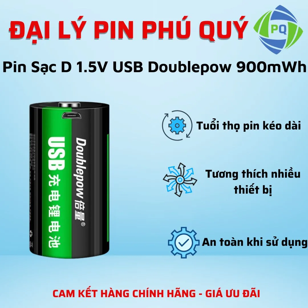 PIN SẠC d doublepow