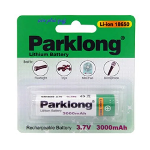 Pin Sạc Parklong Li-ion 18650 3000mah - Pin Phú Quý