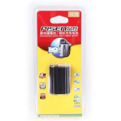 Pin sạc Pisen EL15 dùng cho máy ảnh Nikon - Pin Phú Quý
