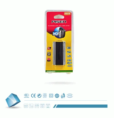 Pin sạc Pisen F970 dùng cho máy ảnh Sony - Pin Phú Quý