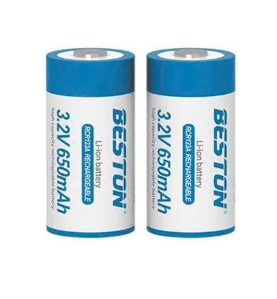 Pin Sạc RCR123A (16340) Beston 650mAh