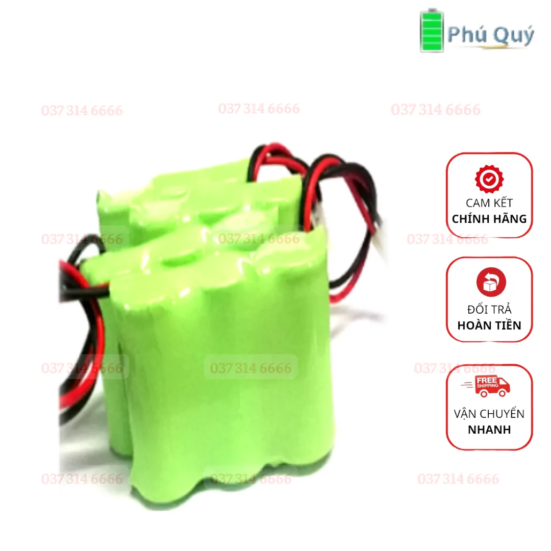 Pin sạc thiết bị hàng hải NiMh 3.6v 7/5A 3700mAh Pin sạc 3.6v 7/5A 3700mAh;  | BH 6tháng - Pin Phú Quý