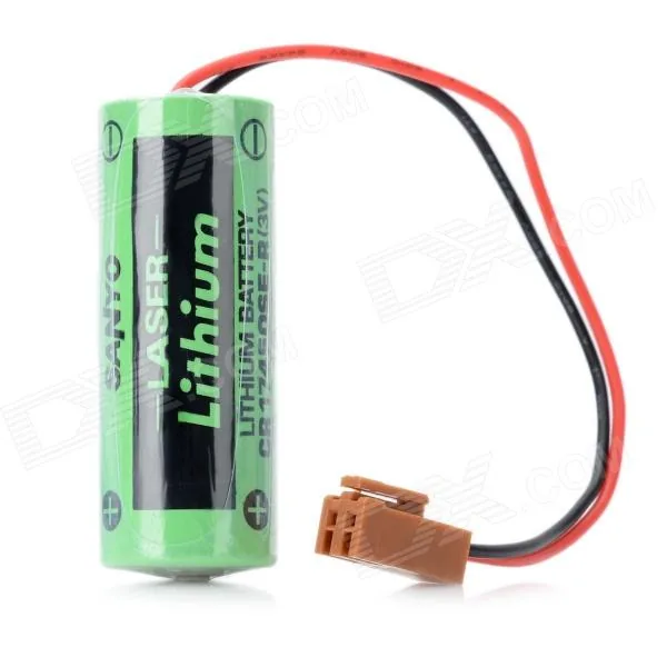 Pin Sanyo CR17450SE-R lithium 3V – 2500mAh (zắc nâu)nuôi nguồn PLC/CNC chính hãng Sanyo Nhật/ hàng có sẳn - Pin Phú Quý