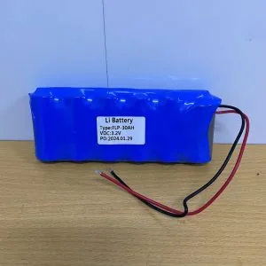 Pin sắt LiFePO4 32650 3.2v kèm mạch bảo vệ 1s, pin sạc dung lượng lớn 6 cell pin 30000mAh