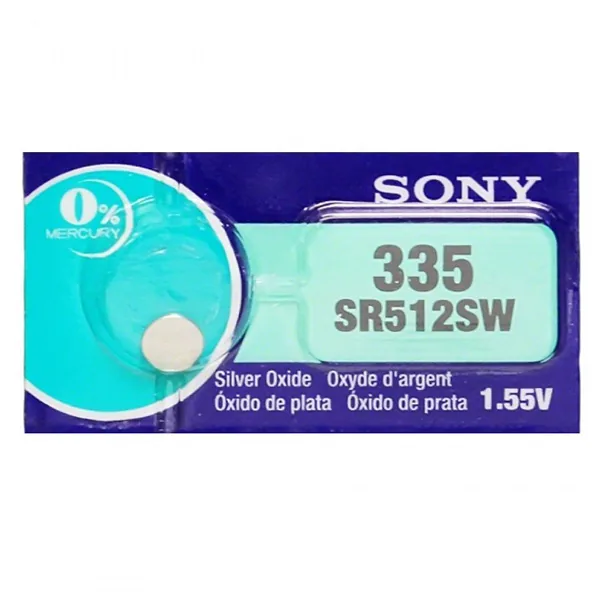 Pin SR512SW-335 Sony vỉ 1 viên