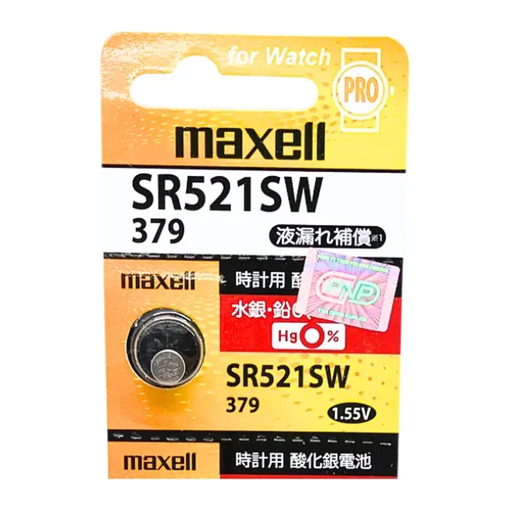 Pin SR521SW-379  Maxell vỉ 1 viên