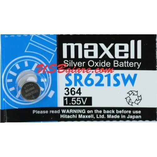 Pin SR621SW-364 Maxell vỉ 1 viên - Pin Phú Quý