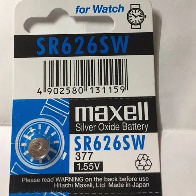 Pin SR626SW-377 Maxell vỉ 1 viên - Pin Phú Quý