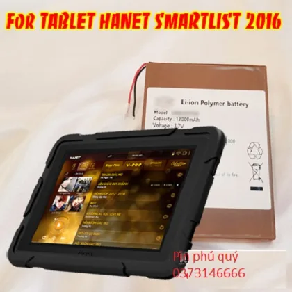 Pin thay thế cho Tablet Hanet SmartList Air 2016 - Pin Phú Quý